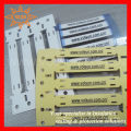 High flame retardant wirng marker tie-on cable label